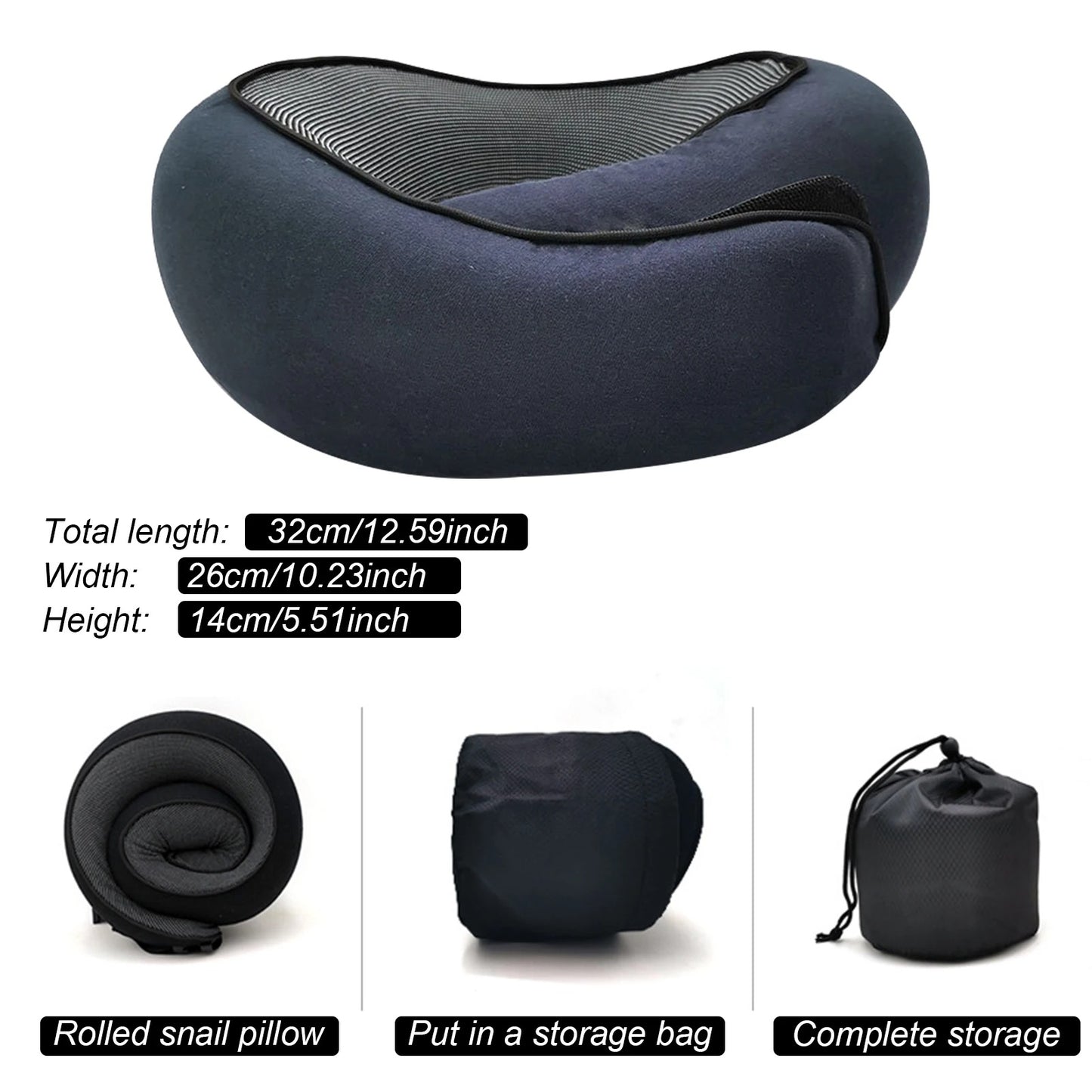 Memory Foam Neck Pillow