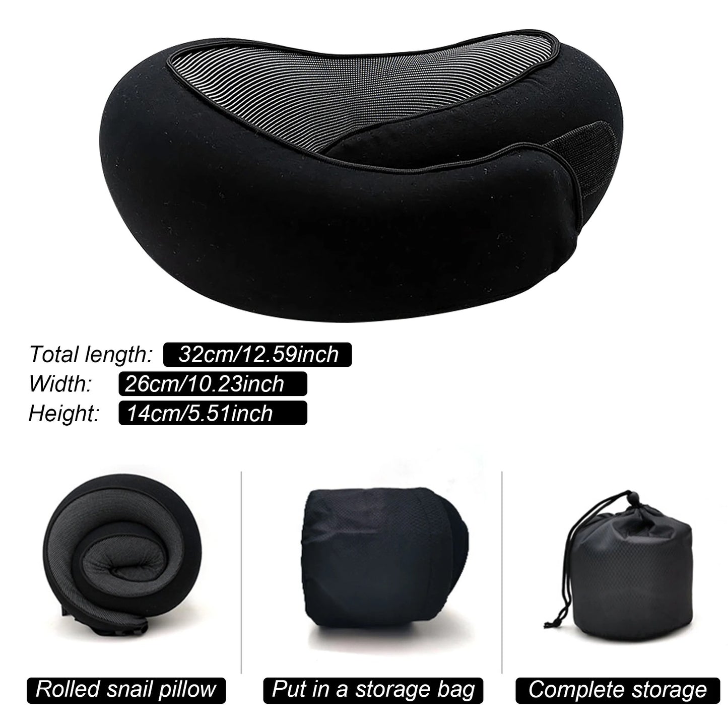Memory Foam Neck Pillow